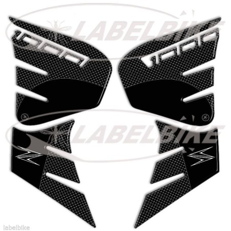 ADESIVI in RESINA PROTEZIONI LATERALI SERBATOIO per MOTO KAWASAKI Z1000 DAL 2014